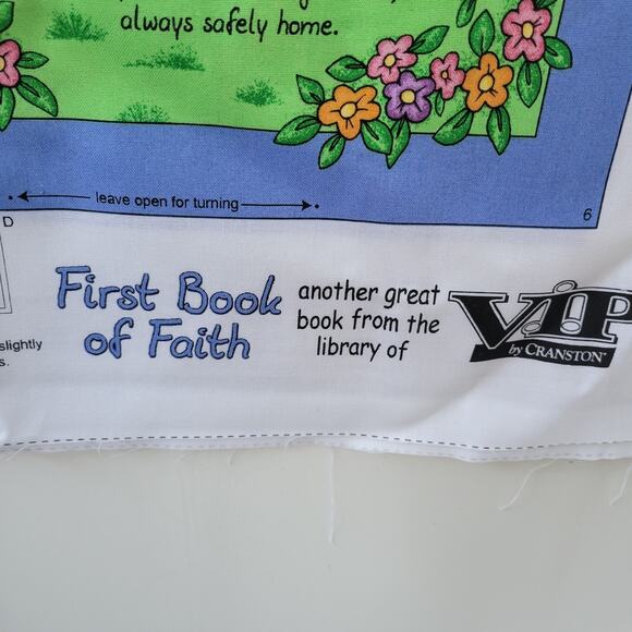 VIP First Book of Faith 100% cotton fabric by the yard 36x44 - Picture 6 of 8